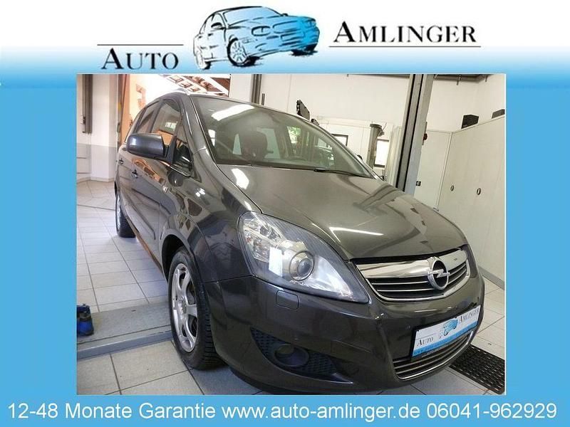 Karbongrau/technical grey Gebraucht 2012 Opel Zafira Family Van / Kleinbus | 4.700 € (Etwas zu teuer) - Bild 1/4