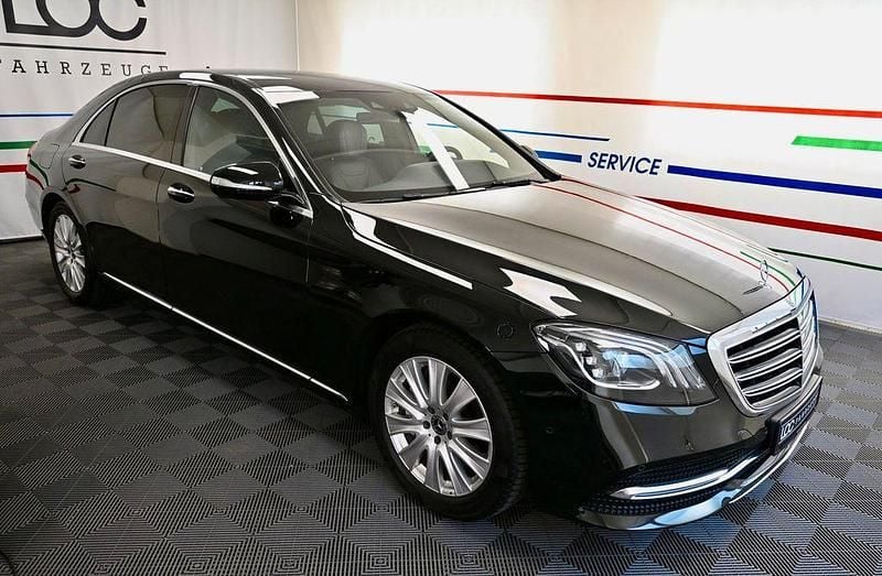 Schwarz Gebraucht 2018 Mercedes S450 Limousine | 44.490 € (Superpreis) - Bild 1/4