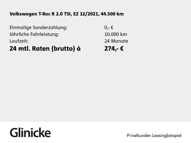 Gebraucht VW T-Roc R 300 PS (220 kW) 2021 Lapiz blue metallic SUV