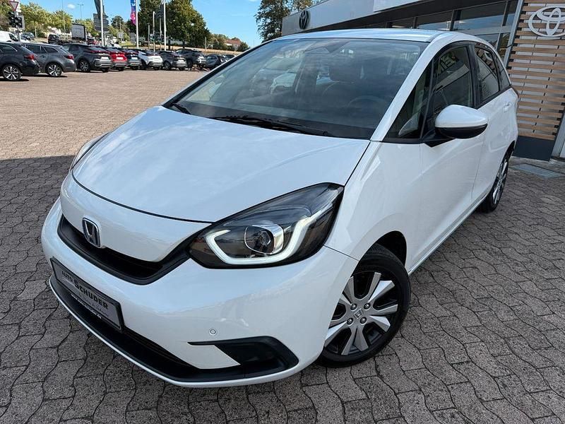 Platinum white Gebraucht 2021 Honda Jazz Elegance Kleinwagen | 18.990 € (Fairer Preis) - Bild 1/4