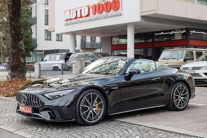 Obsidian schwarz Neu 2025 Mercedes SL55 AMG AMG Cabrio | 149.928 € (Fairer Preis) - Bild 1/4