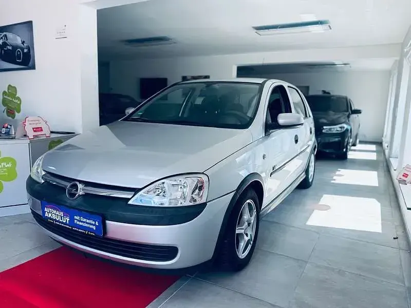 Gebraucht Opel Corsa Njoy 75 PS (55 kW) 2002 Silber Kleinwagen