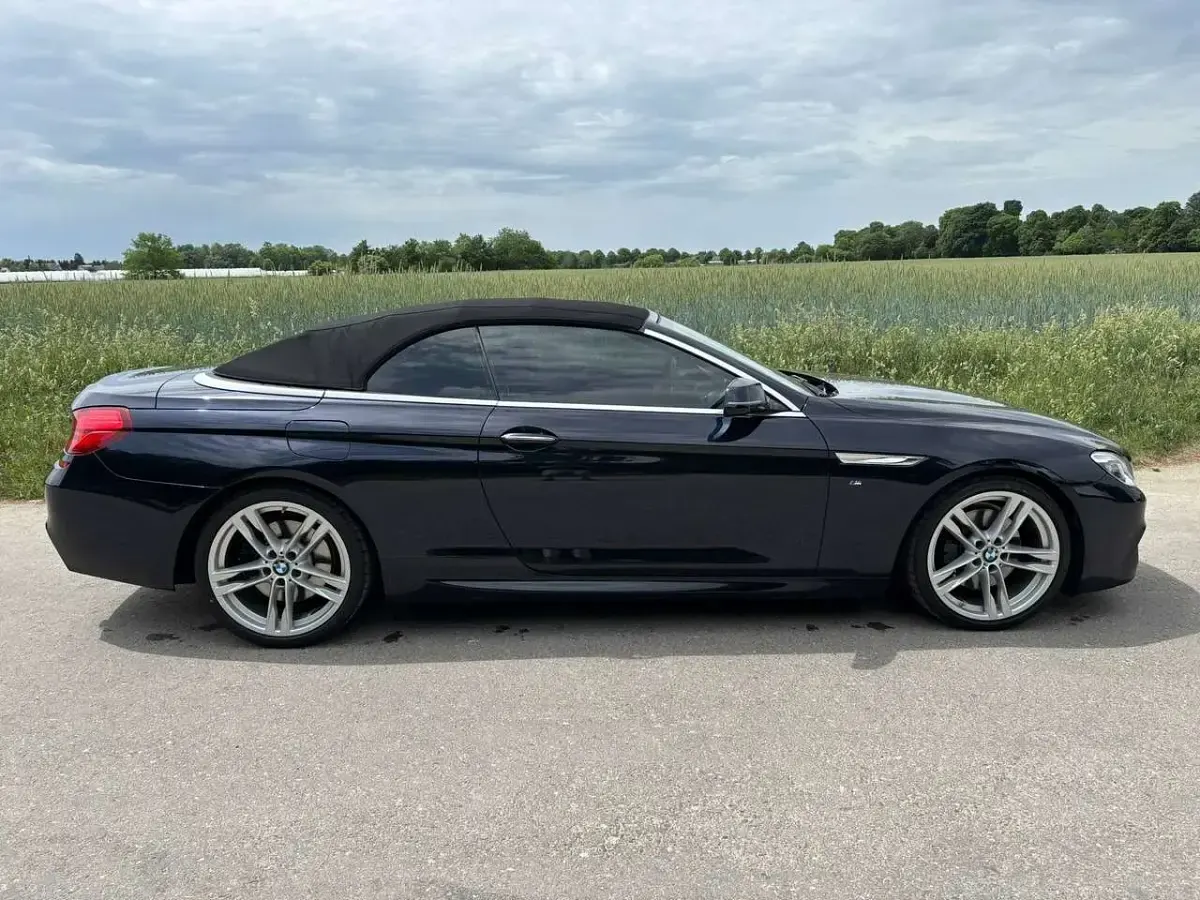 Gebraucht BMW 640 Cabriolet M Sport 313 PS (230 kW) 2017 Schwarz Cabrio