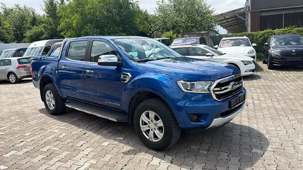 Gebraucht Ford Ranger Limited 212 PS (155 kW) 2022 Blau Pickup