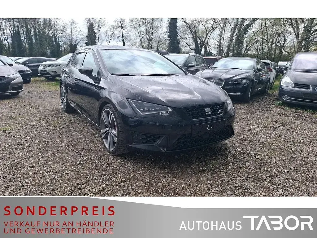 Używany Seat Leon CUPRA 280 KM (205 kW) 2014 Czarny Sedan/Limuzyna