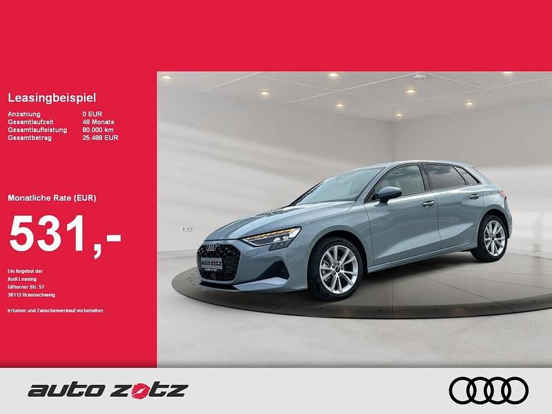 Pfeilgrau perleffekt Gebraucht 2025 Audi A3 Advanced Plus Limousine | 34.990 € (Fairer Preis) - Bild 1/4