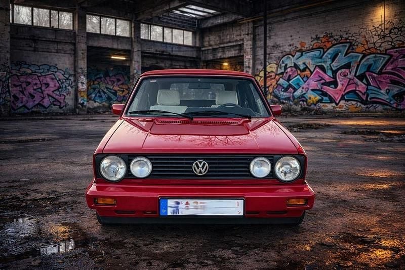 Gebraucht VW Golf Cabriolet 95 PS (69 kW) 1989 Rot Cabrio