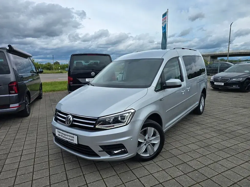 Gebraucht VW Caddy Maxi 150 PS (110 kW) 2018 Silber Van / Kleinbus