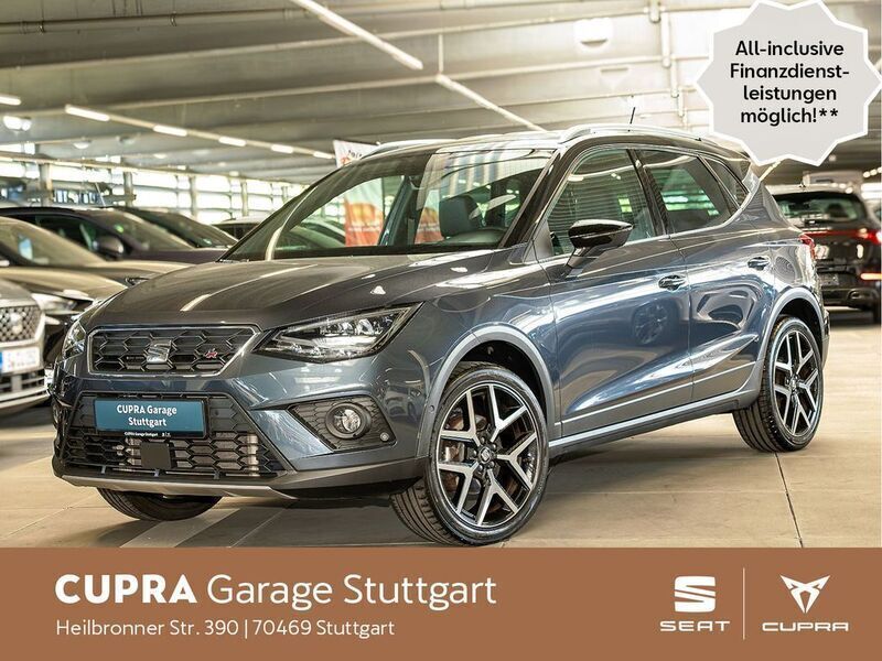 Magnetic grau / midnight schwarz Gebraucht 2021 Seat Arona FR SUV | 21.630 € (Fairer Preis) - Bild 1/4
