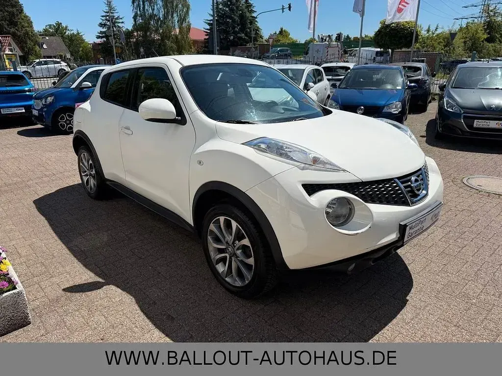 Gebraucht Nissan Juke Tekna 117 PS (86 kW) 2013 Weiß SUV