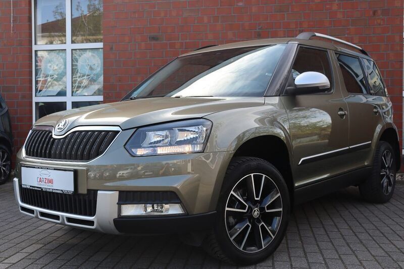 Grün Gebraucht 2017 Skoda Yeti Ambition SUV | 17.990 € (Guter Preis) - Bild 1/4