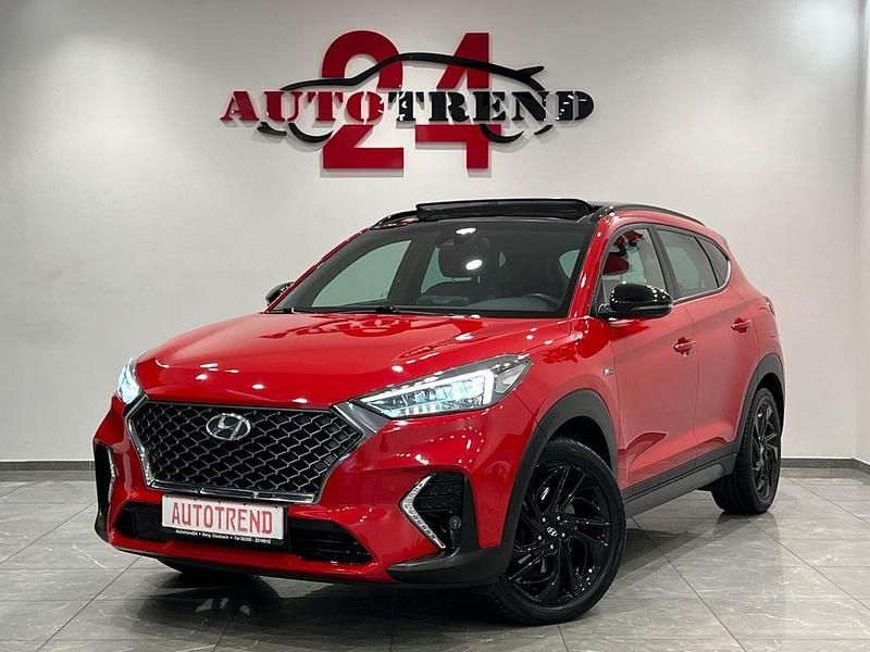 Rot Gebraucht 2019 Hyundai Tucson N Line SUV | 21.900 € (Fairer Preis) - Bild 1/4