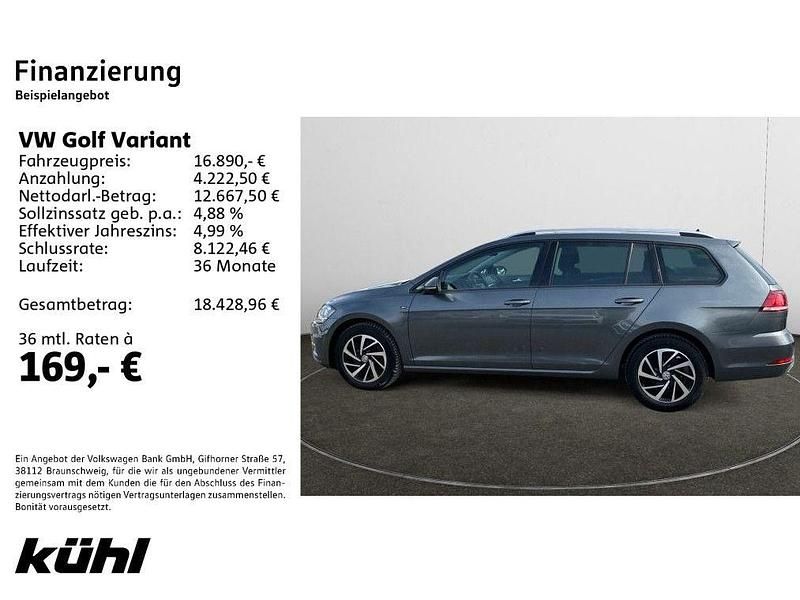 Gebraucht VW Golf VII Join 116 PS (85 kW) 2019 Grau Kombi