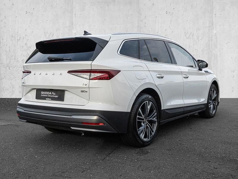 Gebraucht Skoda Enyaq iV 194 kW (265 PS) 2023 Moonweiß perleffekt SUV