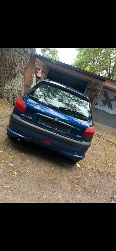 Gebraucht Peugeot 206 109 PS (80 kW) 2001 Blau Kleinwagen