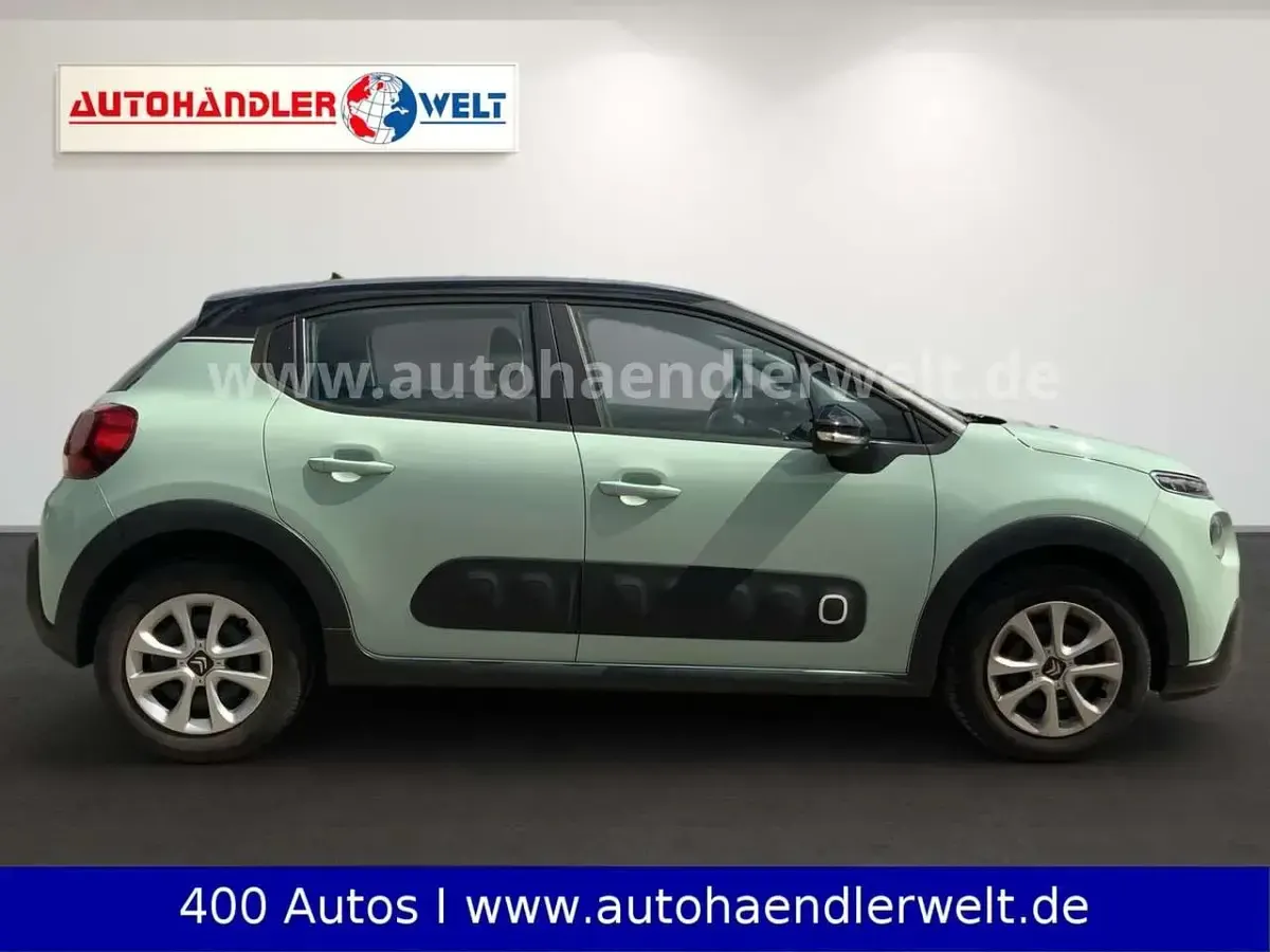 Gebraucht Citroën C3 Feel 82 PS (60 kW) 2017 Grün Kleinwagen