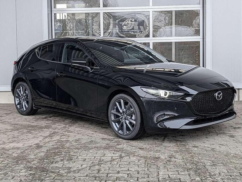 Neu Mazda 3 Exclusive-Line 140 PS (102 kW) 2026 Jet black Limousine