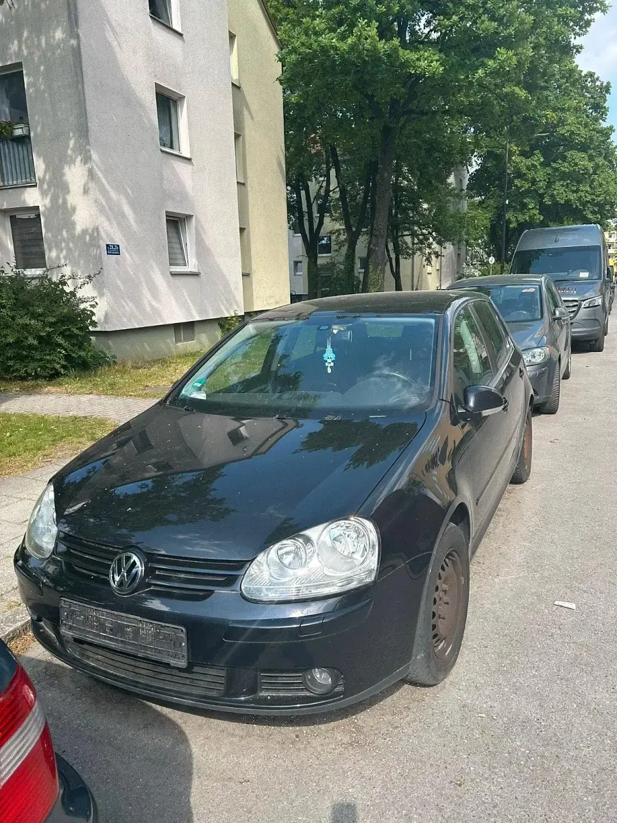 Gebraucht VW Golf V 2008 Schwarz Limousine