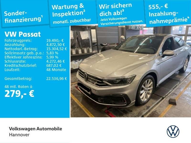 Gebraucht VW Passat GTE 218 PS (160 kW) 2020 Silber Limousine