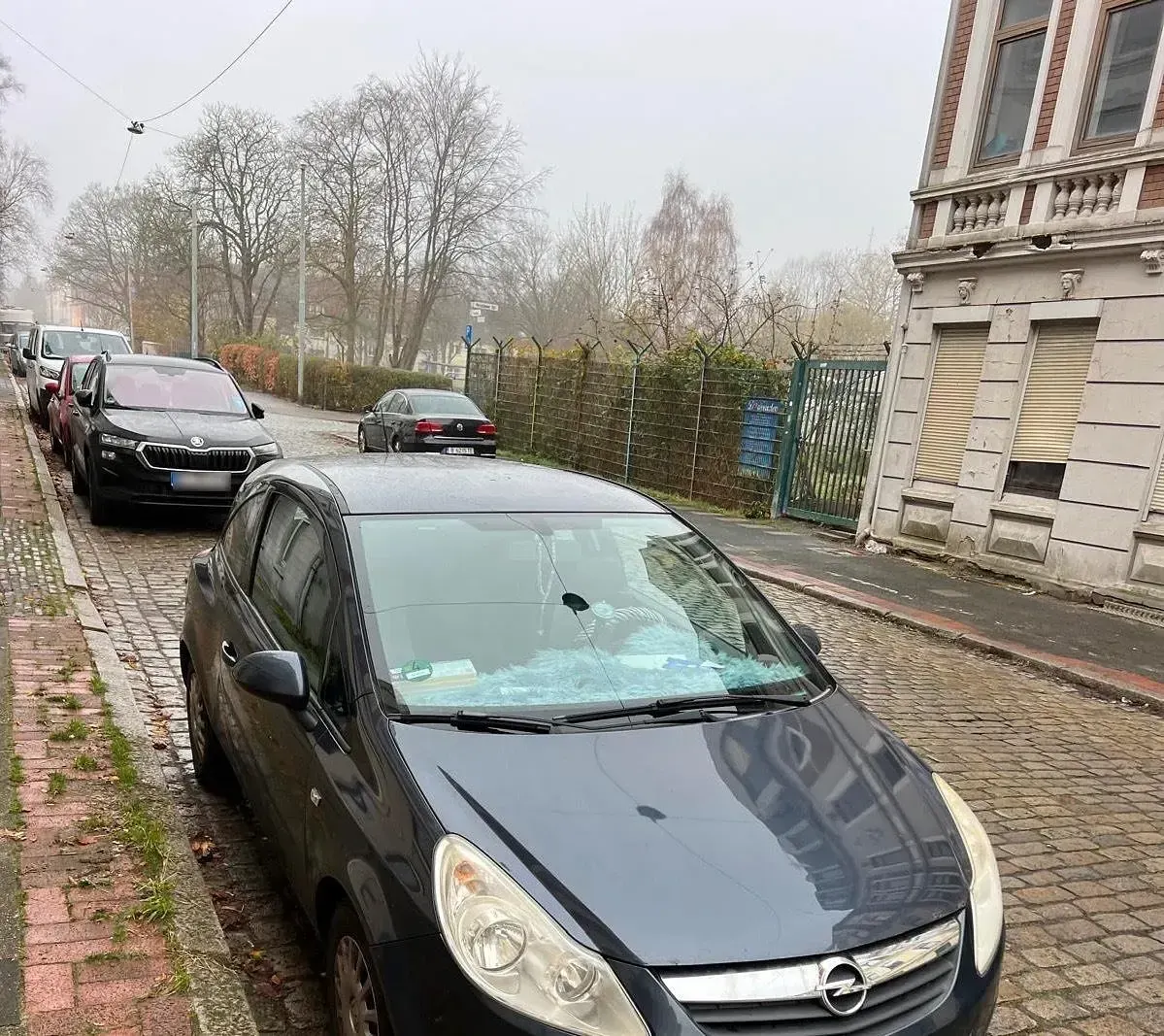 Gebraucht Opel Corsa 60 PS (44 kW) 2008 Blau Kleinwagen
