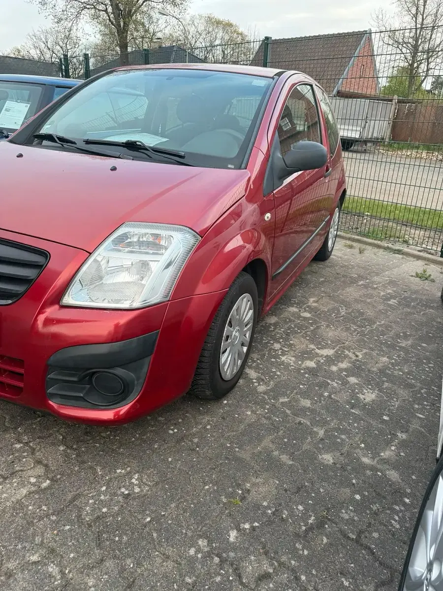 Brugt Citroën C2 60 HK (44 kW) 2008 Rød Hatchback