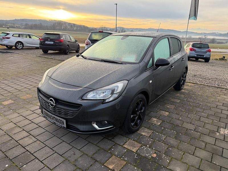 Grau Gebraucht 2018 Opel Corsa Color Edition Kleinwagen | 9.990 € (Fairer Preis) - Bild 1/4