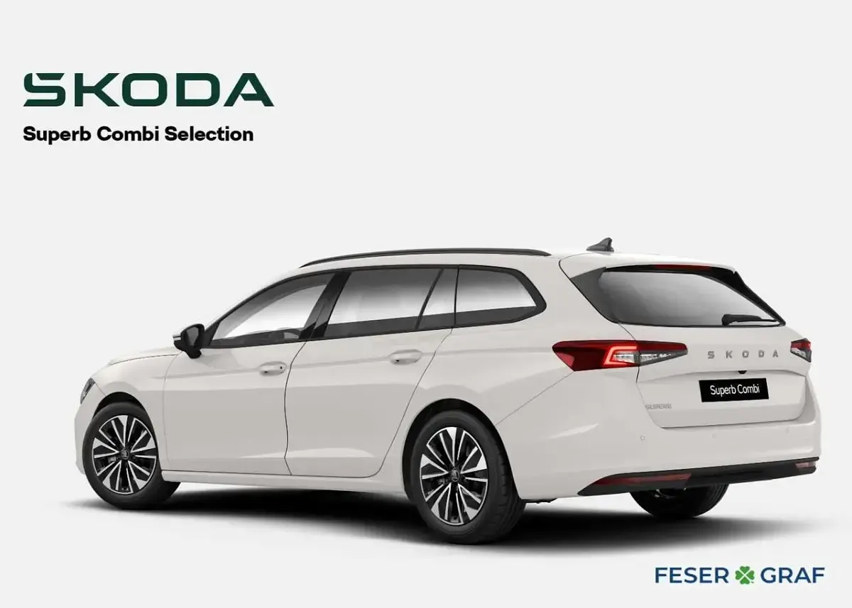Gebraucht Skoda Superb 150 PS (110 kW) 2026 Kristallweiß Kombi