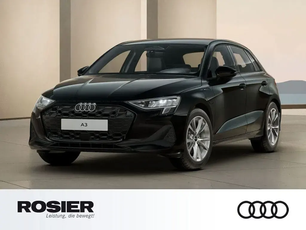 Nowe Audi A3 Performance 204 KM (150 kW) 2026 Czarny Sedan/Limuzyna