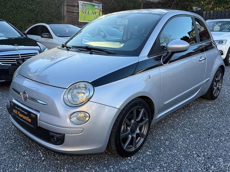 Silber Gebraucht 2009 Fiat 500 Sport Kleinwagen | 3.600 € (Guter Preis) - Bild 1/4