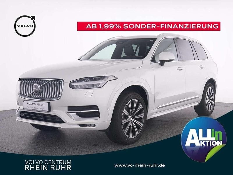 Weiß crystal white / metallic Gebraucht 2024 Volvo XC90 Ultimate SUV | 63.850 € (Fairer Preis) - Bild 1/2