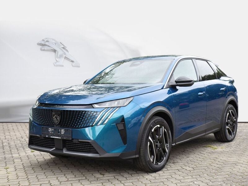 Blau Neu 2025 Peugeot e-3008 Allure SUV | 46.490 € (Etwas zu teuer) - Bild 1/4