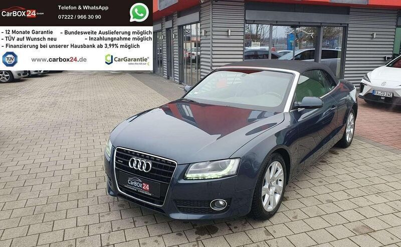 Meteorgrau perleffekt Gebraucht 2010 Audi A5 Cabriolet Sport Cabrio | 15.150 € (Guter Preis) - Bild 1/4
