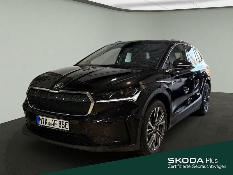 Schwarz Gebraucht 2025 Skoda Enyaq iV SUV | 45.890 € (Superpreis) - Bild 1/4