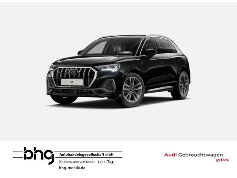 Mythosschwarz metallic Gebraucht 2024 Audi Q3 S-Line SUV | 41.930 € (Guter Preis) - Bild 1/4