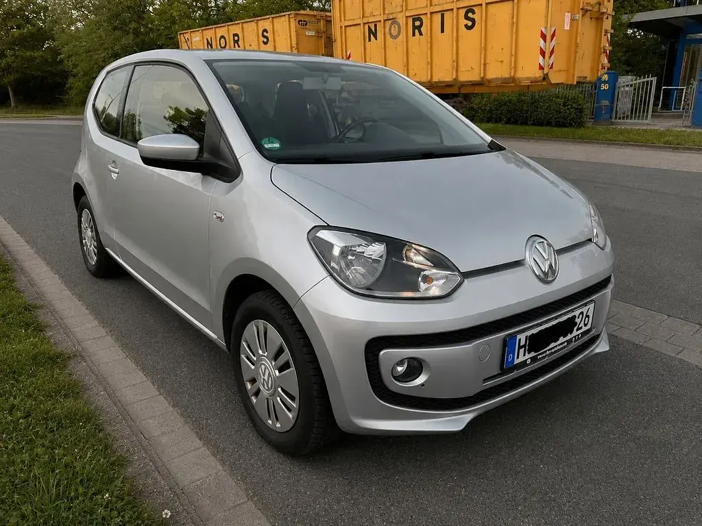 Gebraucht VW up! move up! 60 PS (44 kW) 2016 Silber Kleinwagen