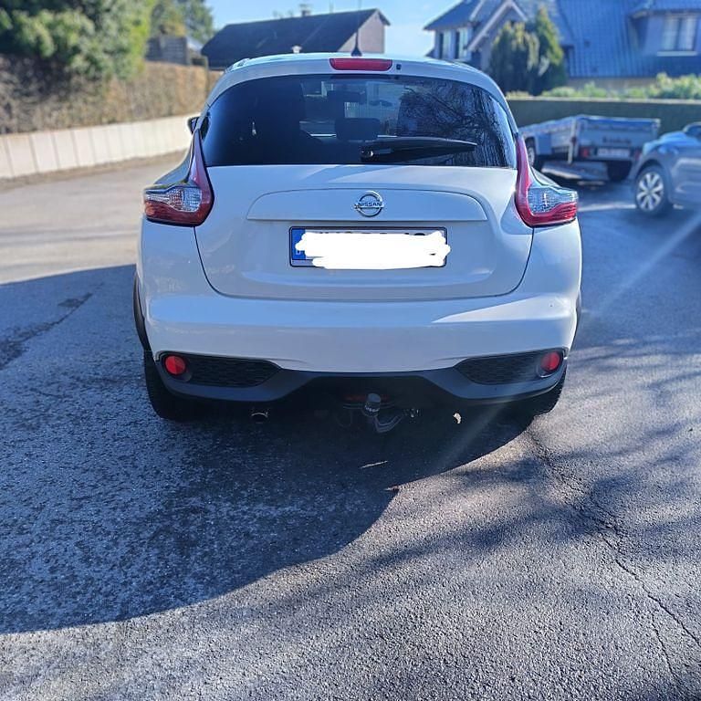 Gebraucht Nissan Juke Acenta 116 PS (85 kW) 2015 Weiß SUV