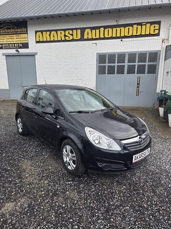 Gebraucht Opel Corsa 75 PS (55 kW) 2008 Schwarz Kleinwagen