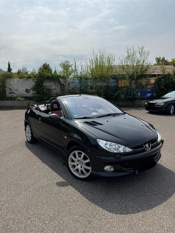 Schwarz Gebraucht 2007 Peugeot 206 CC Cabrio | 1.600 € (Fairer Preis) - Bild 1/4