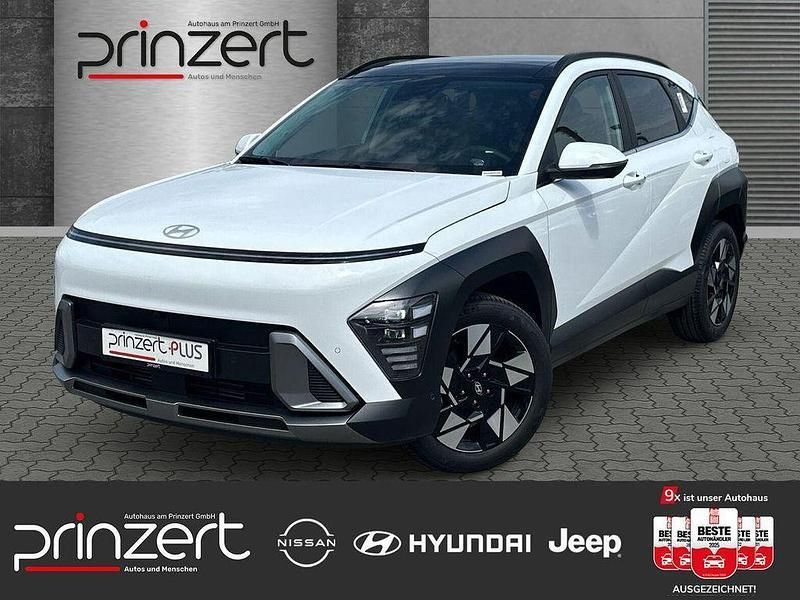 Atlas white Neu 2025 Hyundai Kona Prime SUV | 30.470 € (Guter Preis) - Bild 1/4