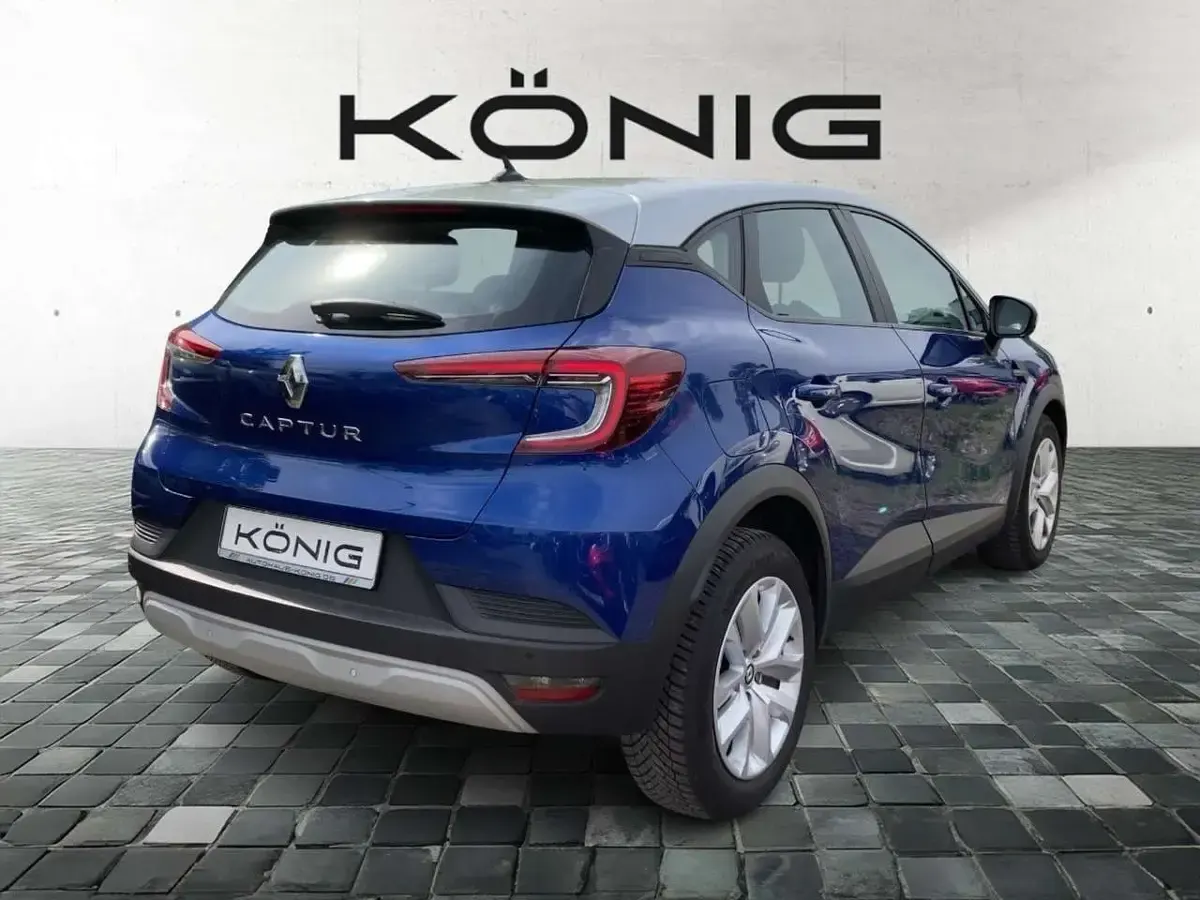 Gebraucht Renault Captur Equilibre 91 PS (66 kW) 2023 Ironblau metallic, highlandg SUV