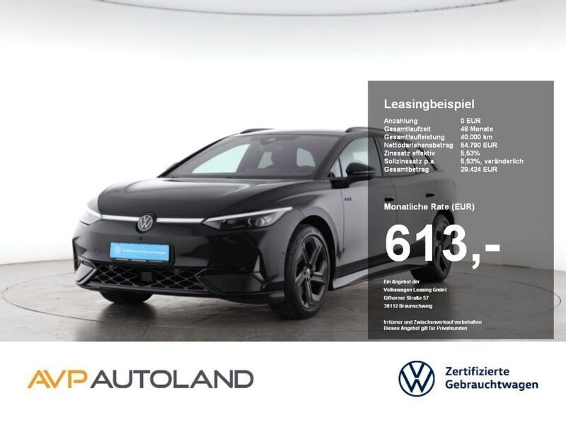 Grenadillschwarz (metallic) Gebraucht 2024 VW ID.7 Limousine | 54.690 € - Bild 1/4