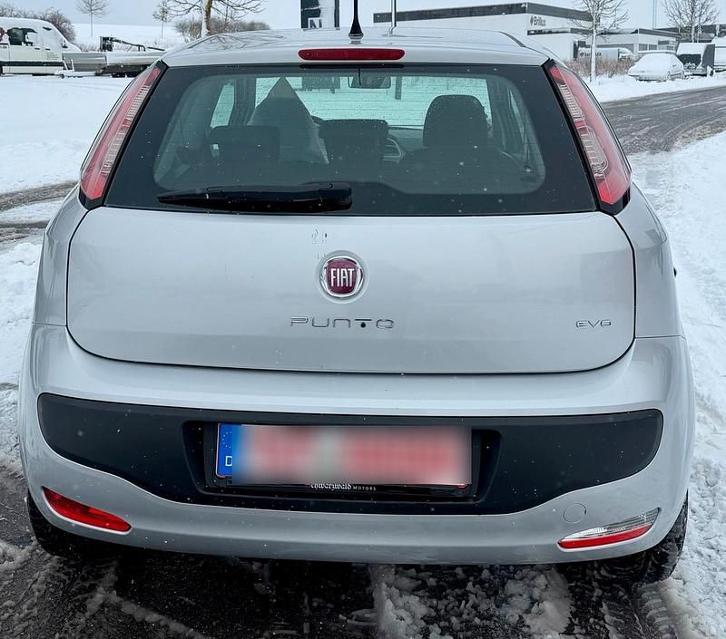 Gebraucht Fiat Punto Evo 78 PS (57 kW) 2010 Silber Kleinwagen
