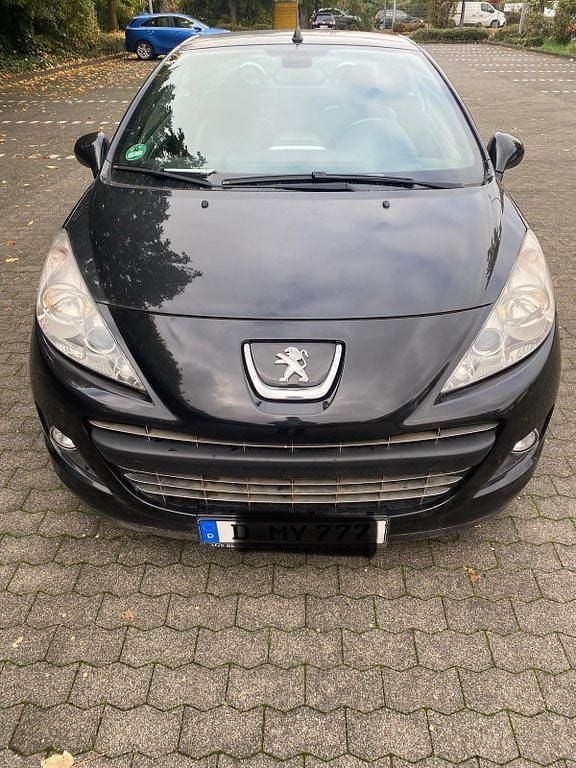 Schwarz Gebraucht 2014 Peugeot 207 CC Cabrio | 7.400 € (Fairer Preis) - Bild 1/4