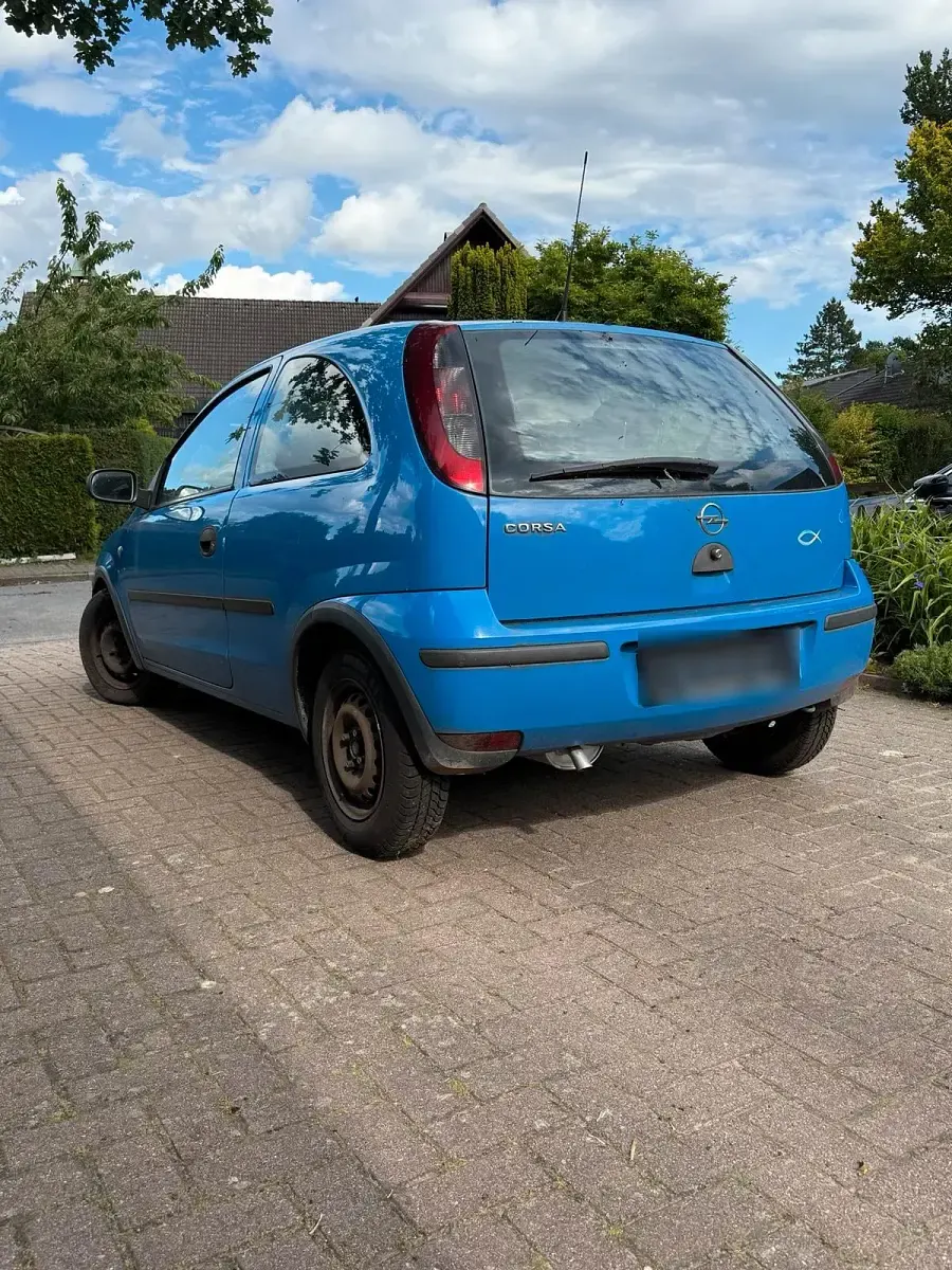 Gebraucht Opel Corsa 60 PS (44 kW) 2005 Blau Kleinwagen