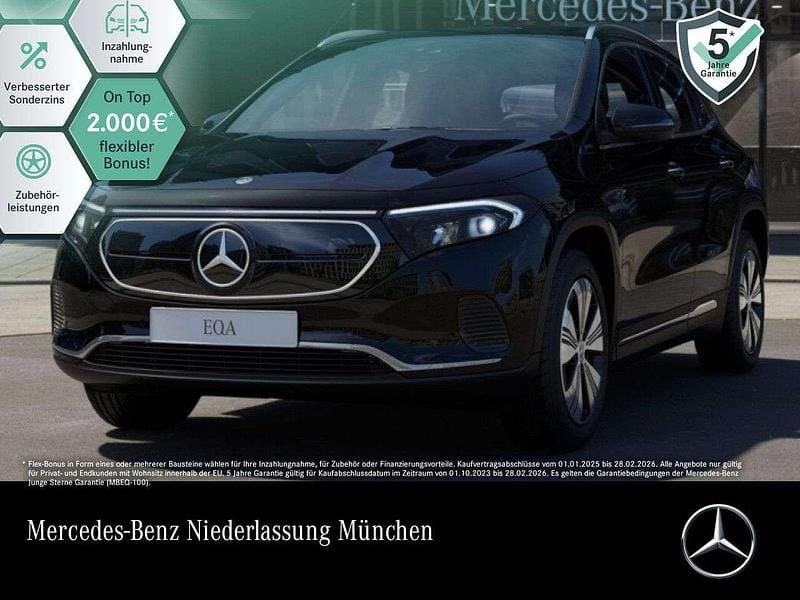 Schwarz Gebraucht 2022 Mercedes EQA300 Advanced Plus SUV | 27.990 € (Superpreis) - Bild 1/3