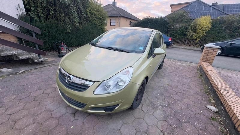 Gebraucht Opel Corsa 80 PS (58 kW) 2007 Grün Kleinwagen