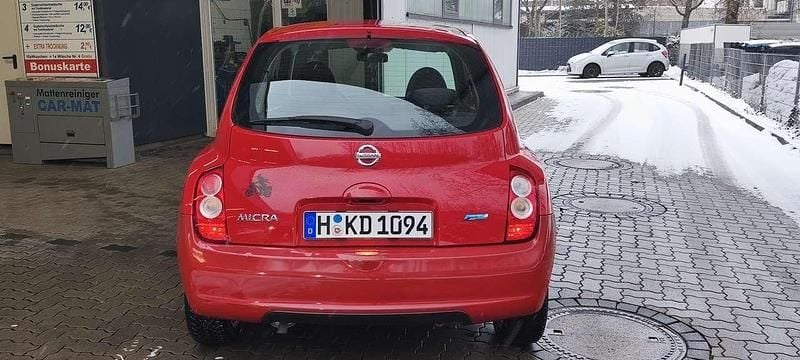 Gebraucht Nissan Micra I-Way 80 PS (58 kW) 2010 Rot Kleinwagen