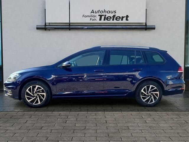 Gebraucht VW Golf VII Join 110 PS (80 kW) 2018 Atlantic blue metallic (metallic) Kombi