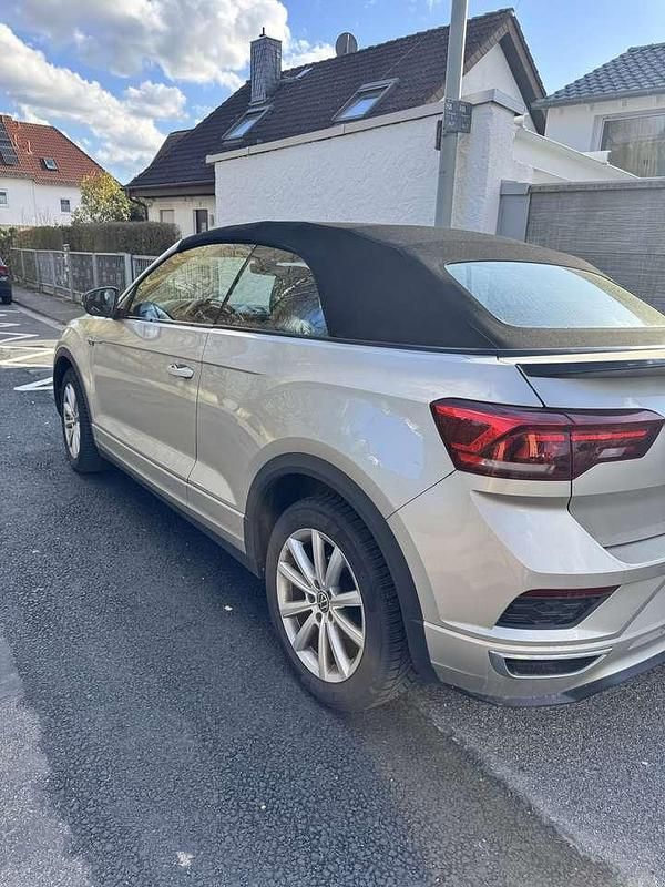 Gebraucht VW T-Roc Cabriolet 150 PS (110 kW) 2021 Silber Cabrio