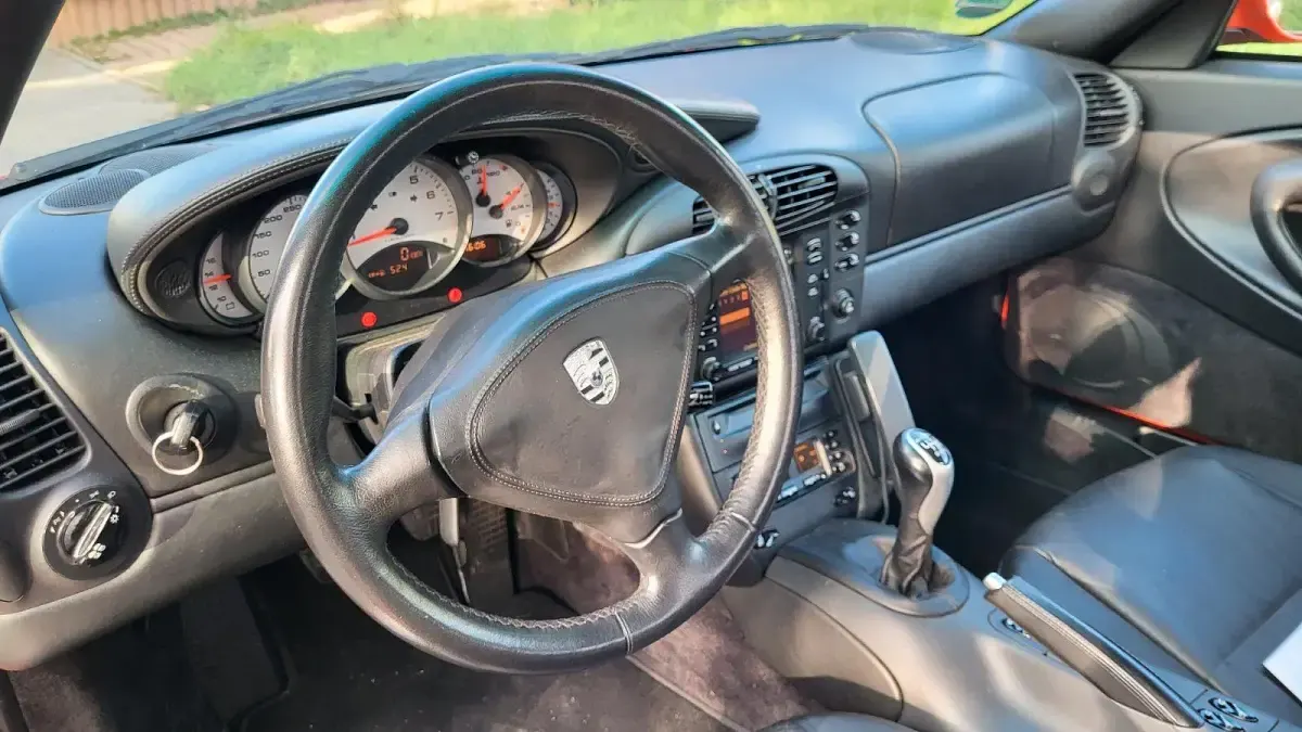 Gebraucht Porsche 996 300 PS (220 kW) 2000 Orange Cabrio
